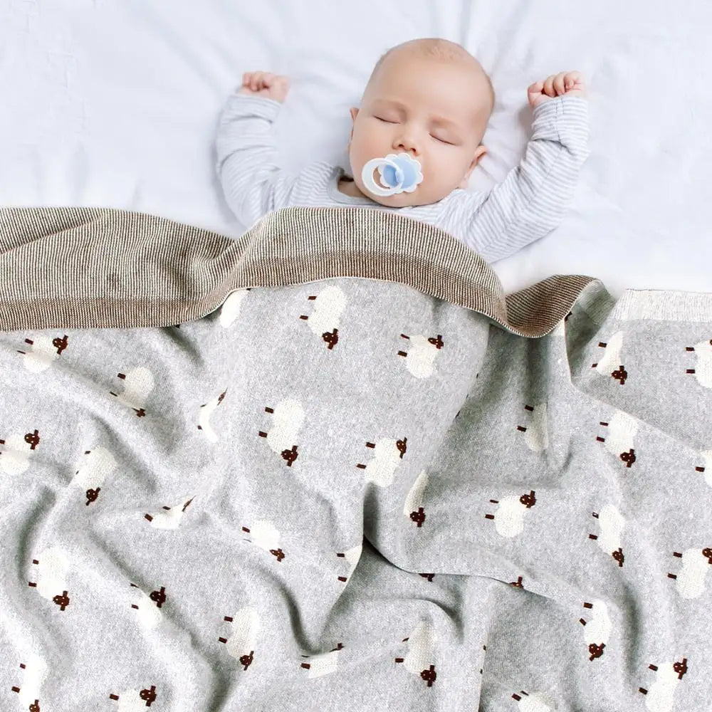 Cozy Alpaca Baby Blanket