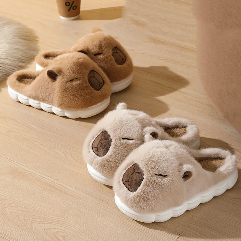 Cozy Capybara Slippers