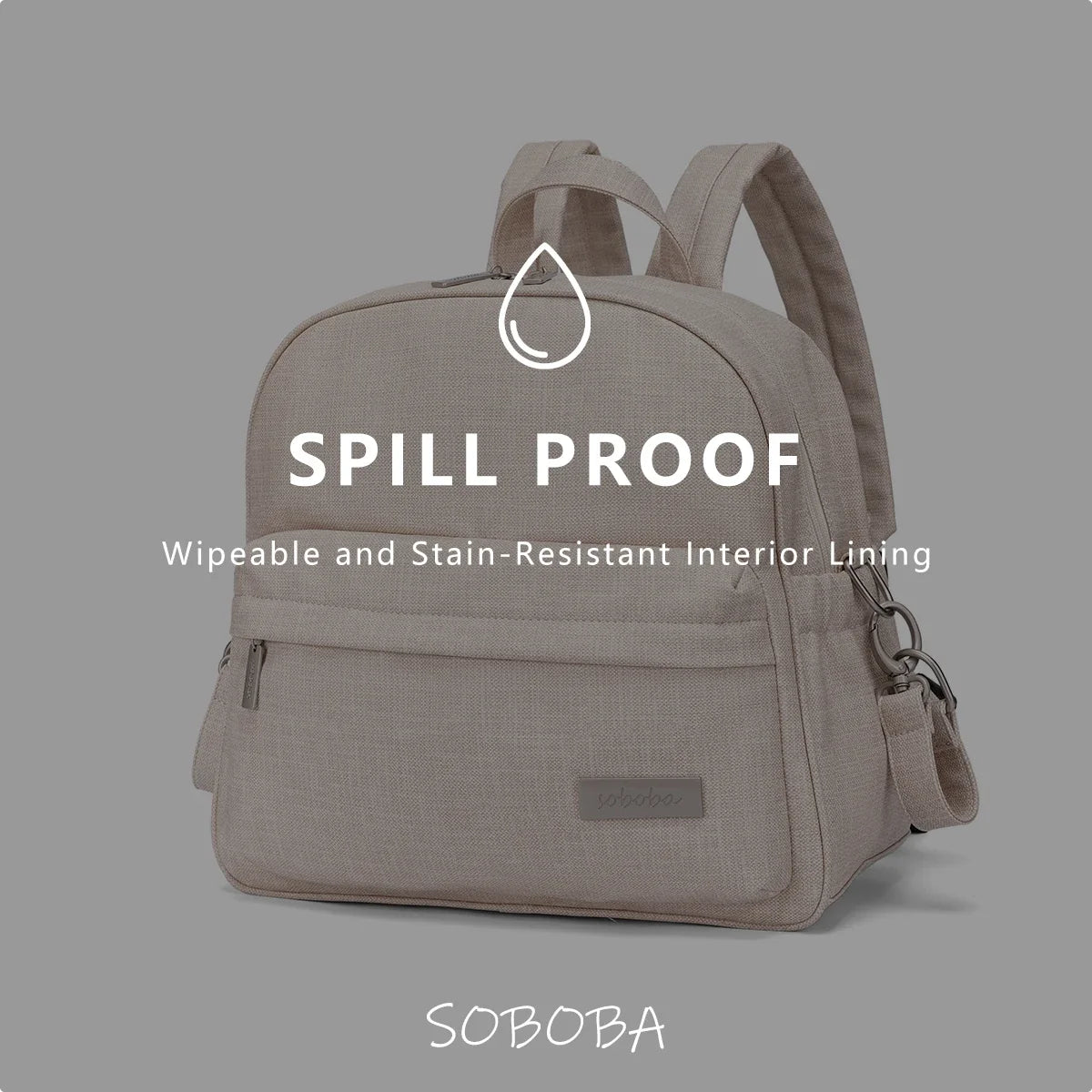 Soboba Stylish Diaper Backpack