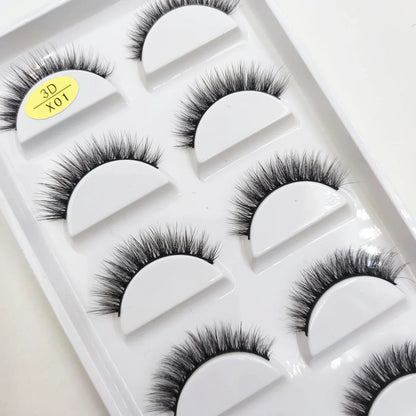 Glamorous 3D Mink Lashes Set