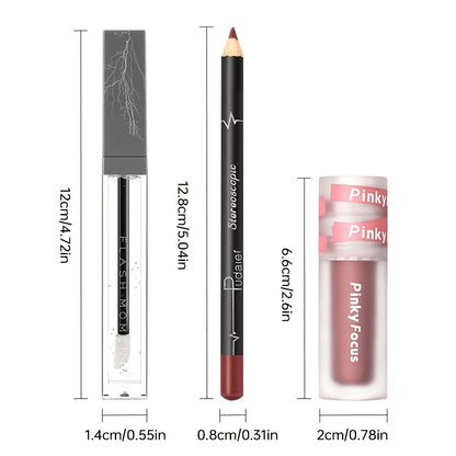 Glossy Lip Trio Set