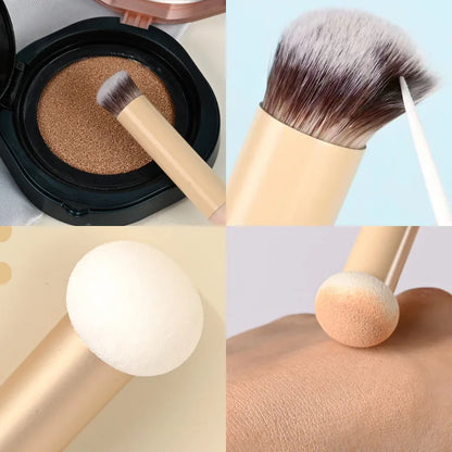 Soft Mushroom Makeup Brushes