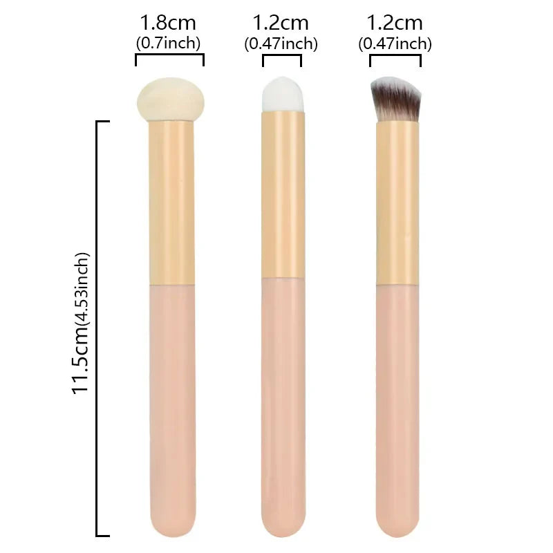 Soft Mushroom Makeup Brushes