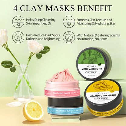 Glow & Purify Facial Mask Set