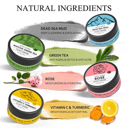 Glow & Purify Facial Mask Set