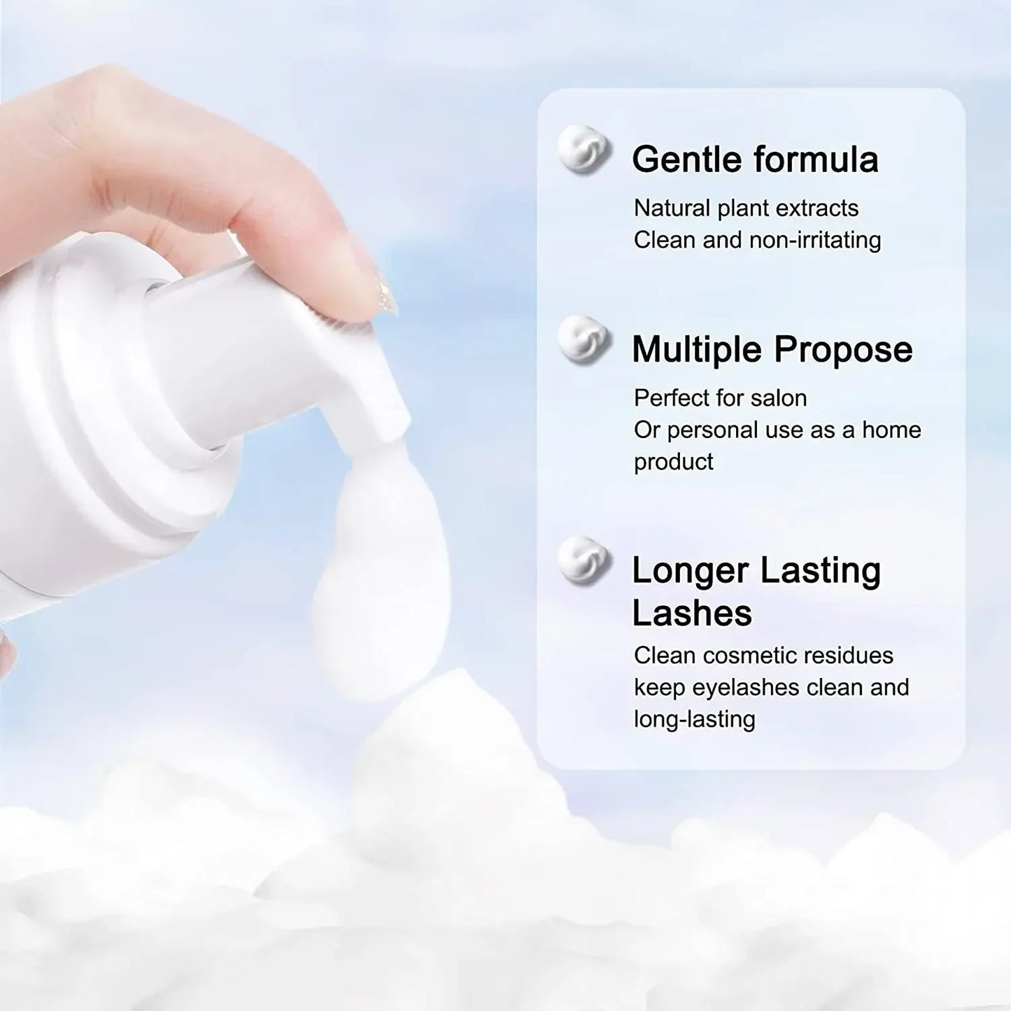 Gentle Lash Cleanser Foam