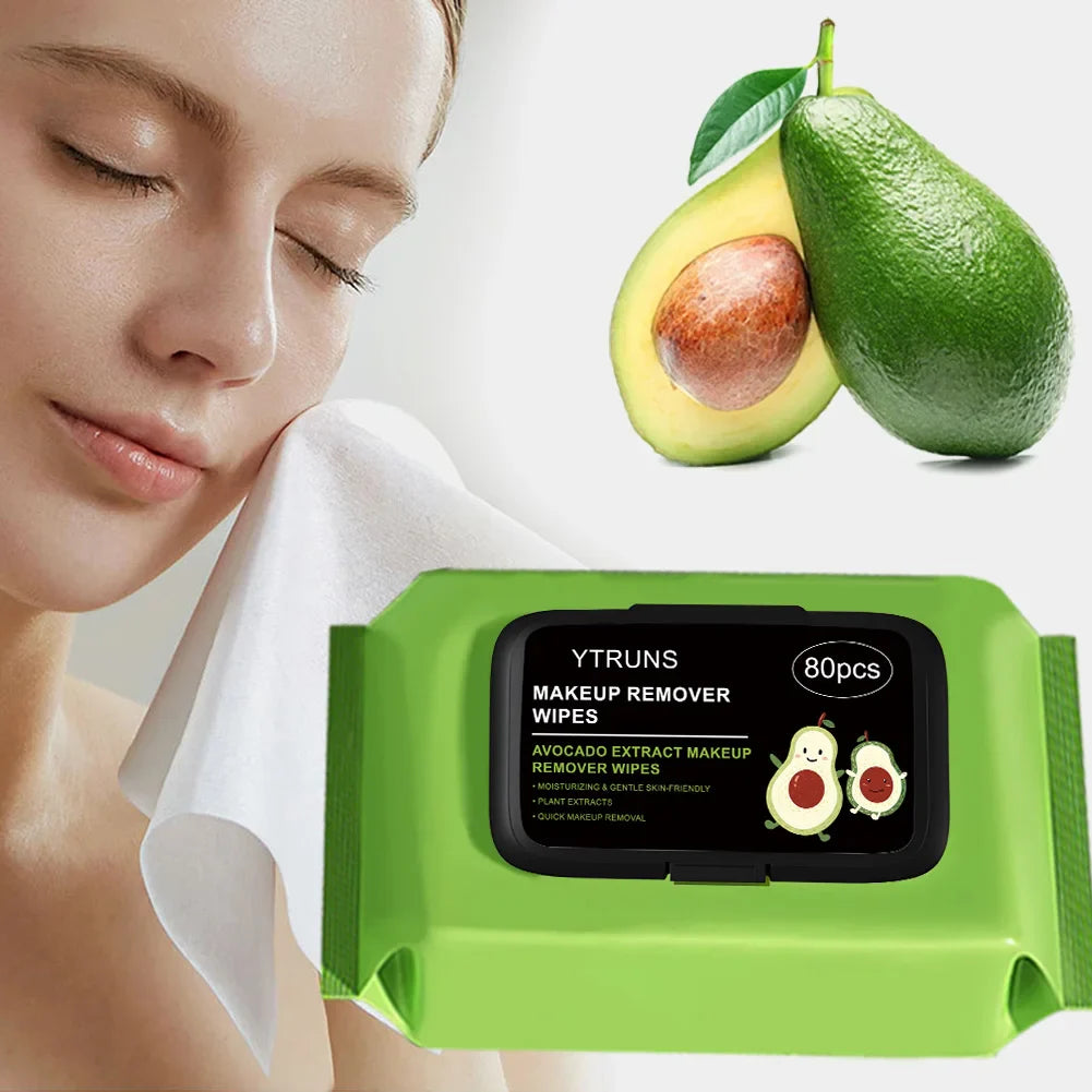 Avocado Fresh Makeup Wipes
