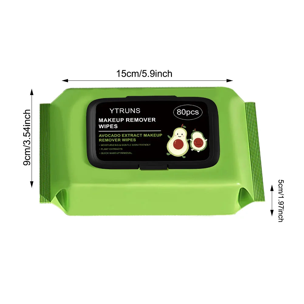 Avocado Fresh Makeup Wipes