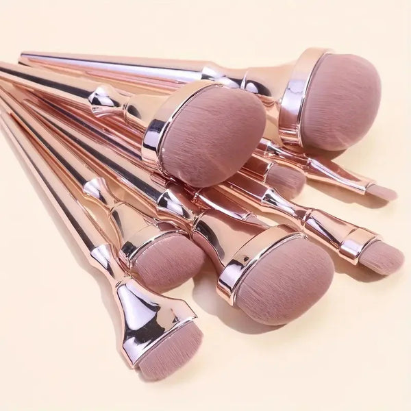 Rose Gold Beauty Brush Set
