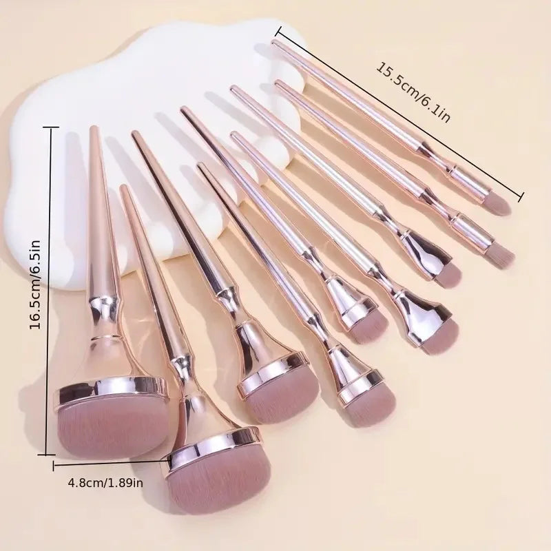 Rose Gold Beauty Brush Set