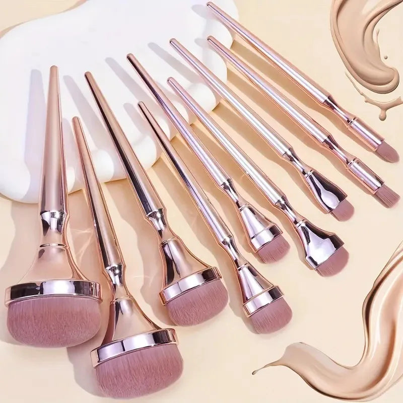 Rose Gold Beauty Brush Set