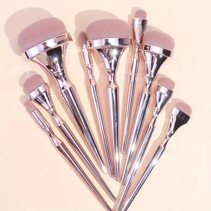 Rose Gold Beauty Brush Set