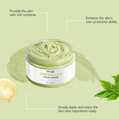 Green Tea Glow Facial Scrub
