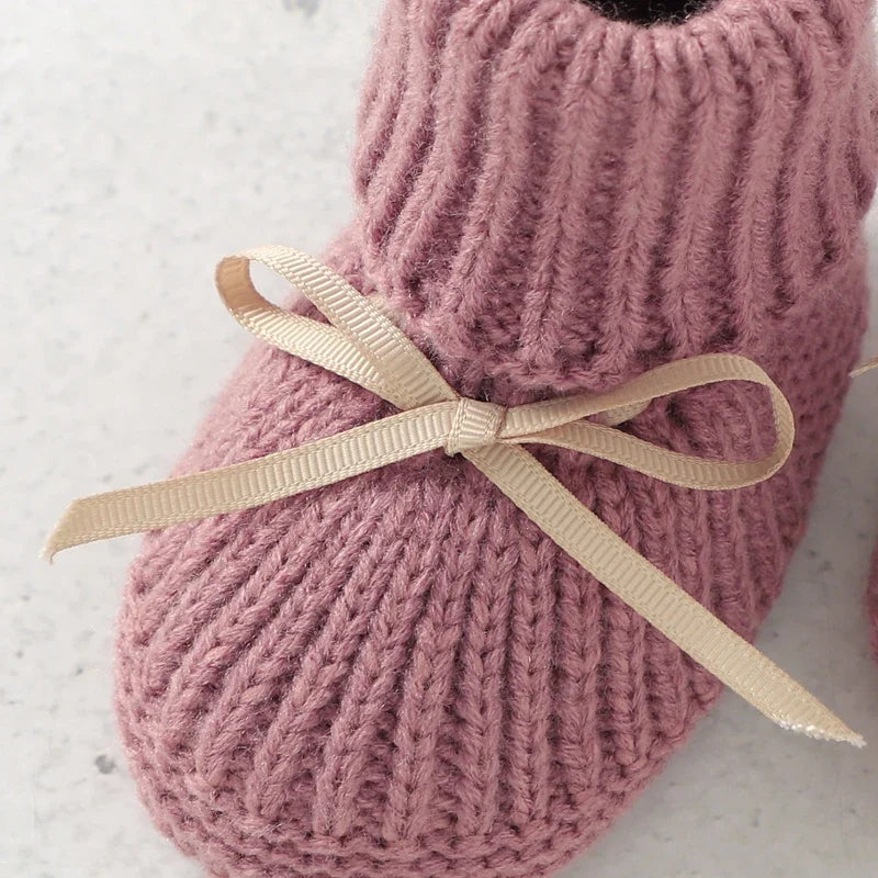 Cozy Baby Booties and Mittens Set