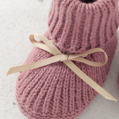 Cozy Baby Booties and Mittens Set