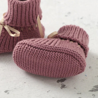 Cozy Baby Booties and Mittens Set
