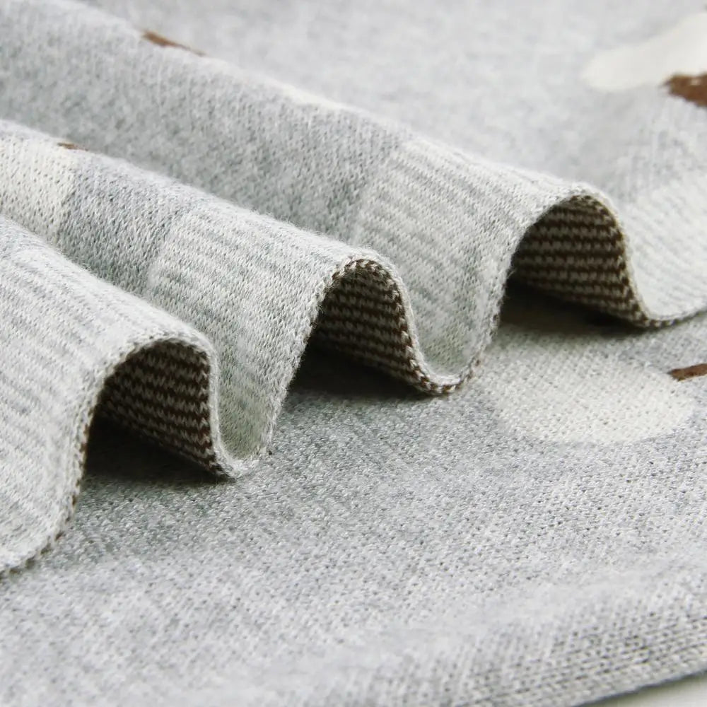 Cozy Alpaca Baby Blanket