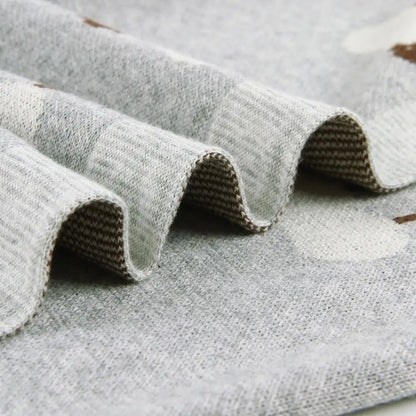 Cozy Alpaca Baby Blanket
