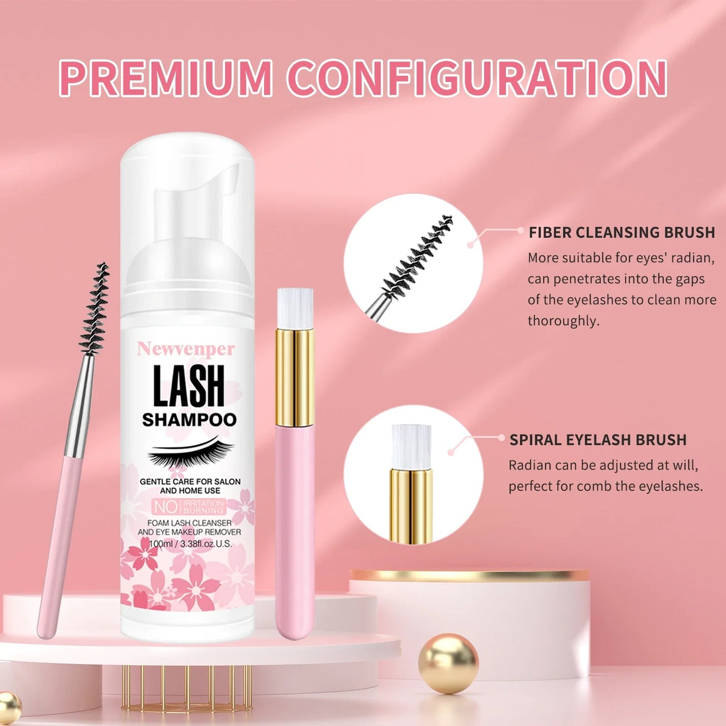 Gentle Lash Cleanser Kit
