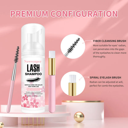 Gentle Lash Cleanser Kit