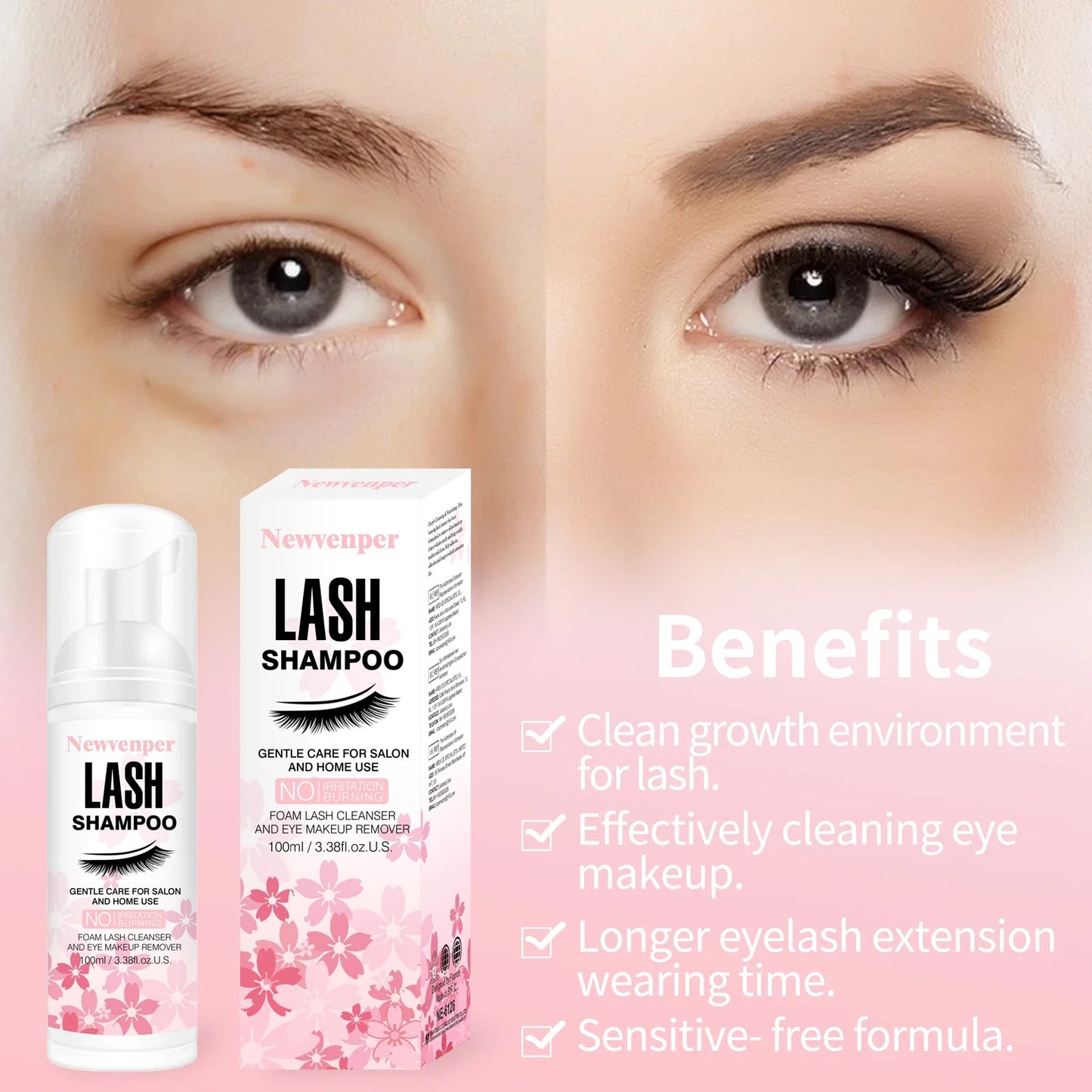 Gentle Lash Cleanser Kit