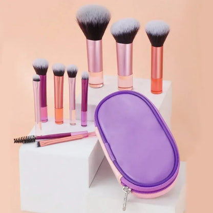 Fluffy Makeup Brush Set