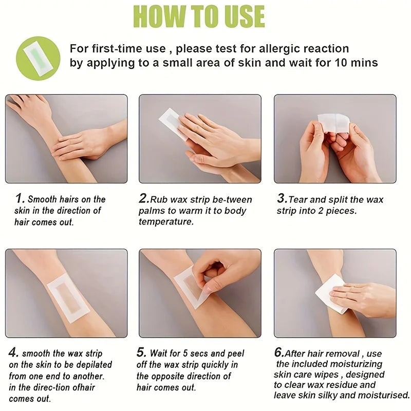 Smooth & Easy Hair Removal Strips