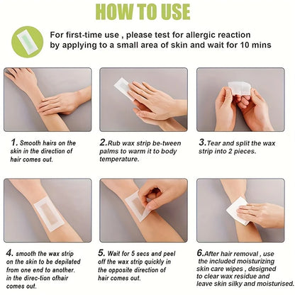 Smooth & Easy Hair Removal Strips