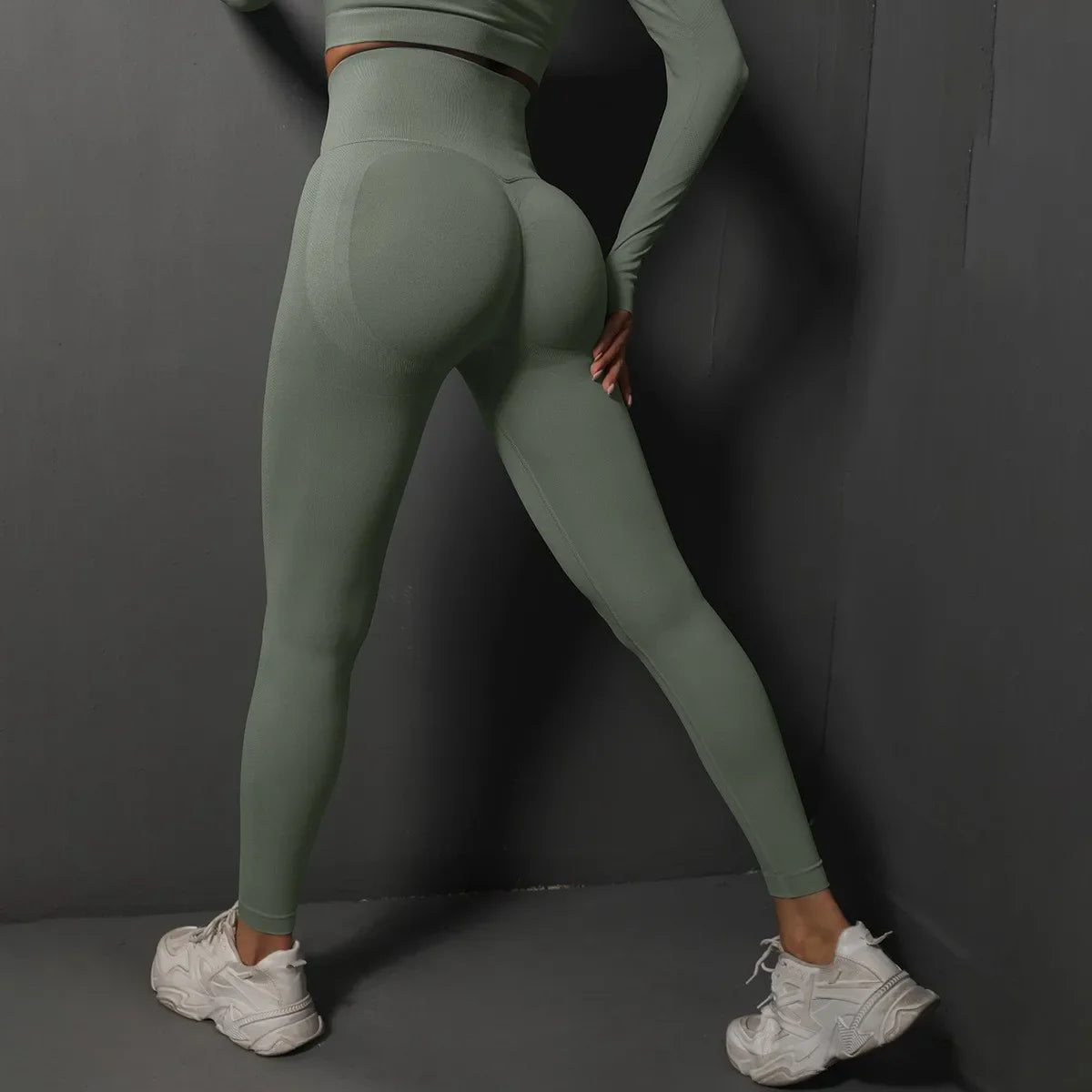 Seamless High Waist Yoga Leggings