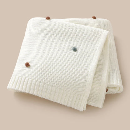 Cozy Dots Baby Blanket
