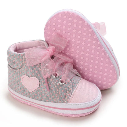 Adorable Pink Baby Shoes