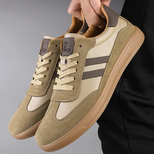 Men's Stylish Leather Sneakers