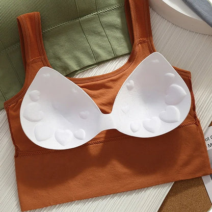 Seamless Shockproof Sports Bra