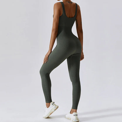 Seamless Yoga Bodysuit