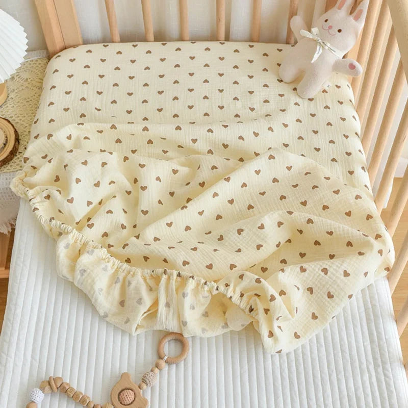 Soft Cotton Baby Bed Sheet