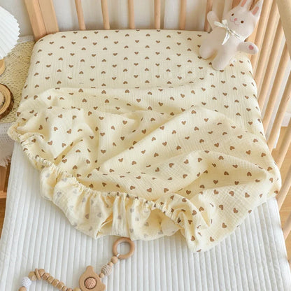 Soft Cotton Baby Bed Sheet