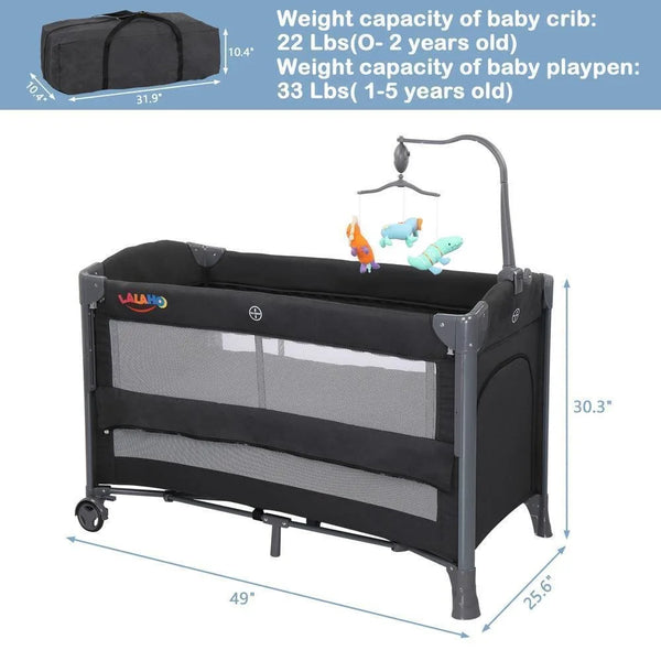 Cozy 3-in-1 Baby Crib
