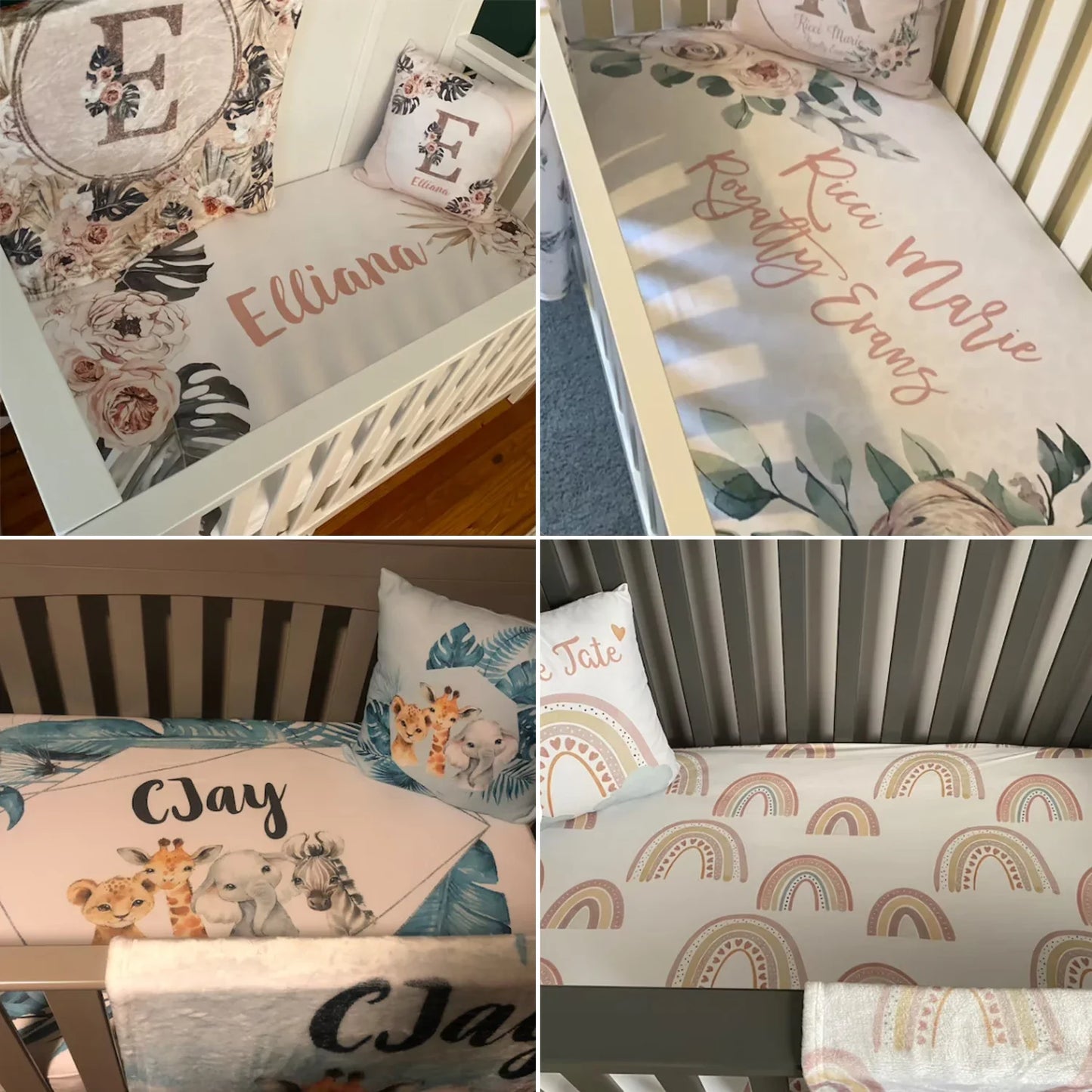 Charming Dino Baby Bedding Set