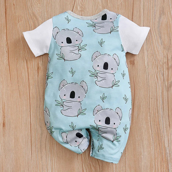 Koala Print Baby Romper