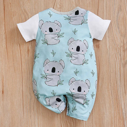 Koala Print Baby Romper