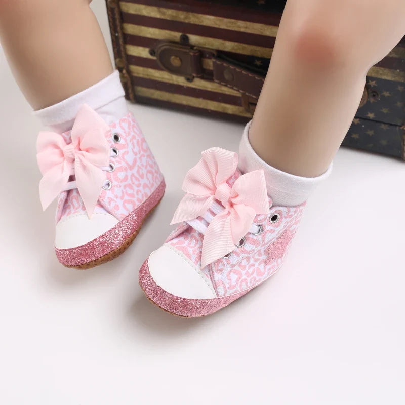 Adorable Pink Baby Shoes