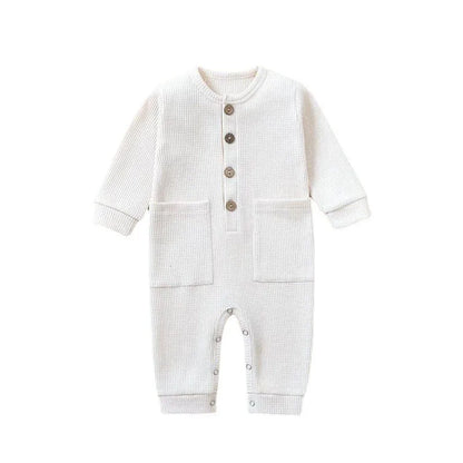 Soft Baby Romper with Pockets