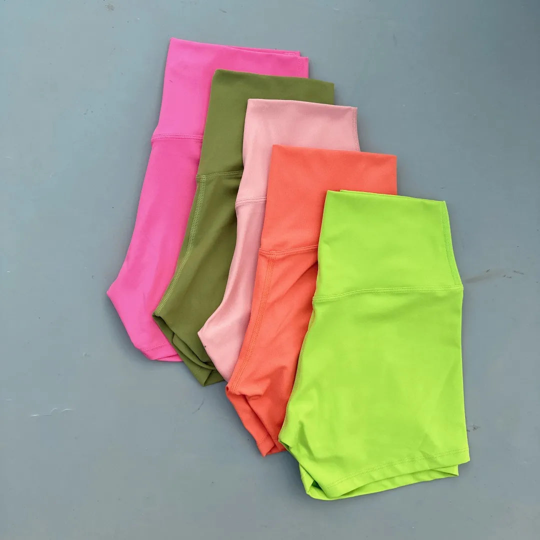 High Waist Yoga Shorts