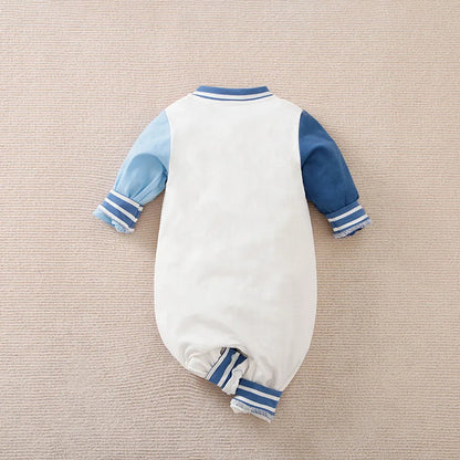 Adorable Bear Baby Jumpsuit