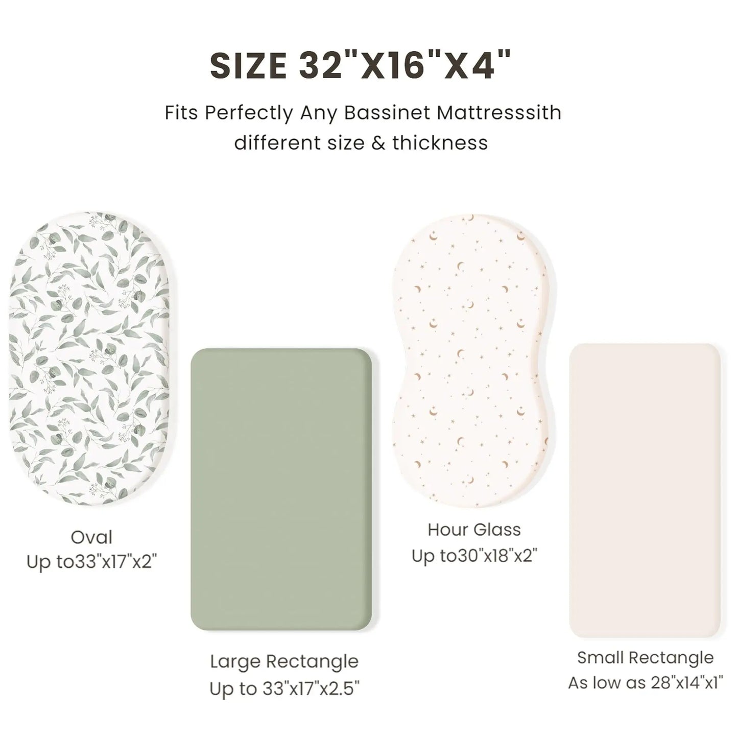 Soft Muslin Baby Crib Sheets