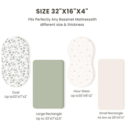 Soft Muslin Baby Crib Sheets