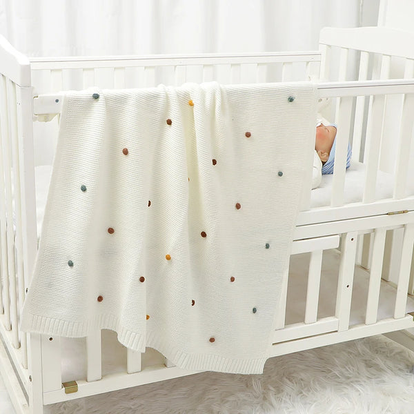 Cozy Dots Baby Blanket