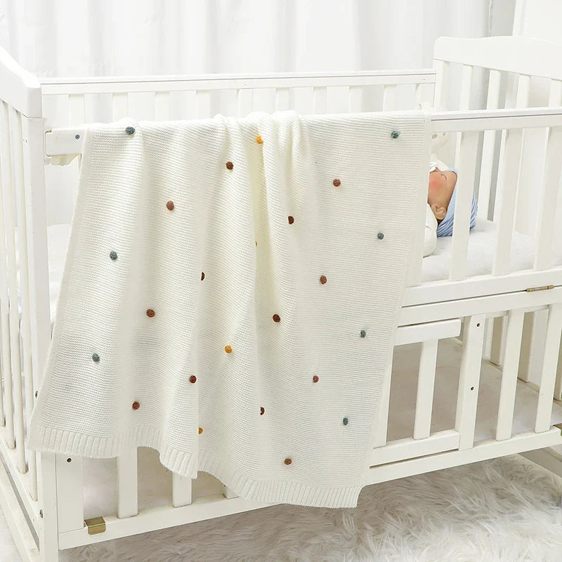 Cozy Dots Baby Blanket