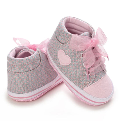 Adorable Pink Baby Shoes