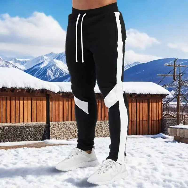Breathable Men's Striped Pants